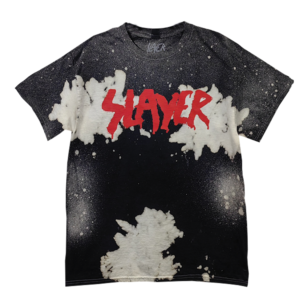 Old School Spray Paint Logo Custom Dye Tee