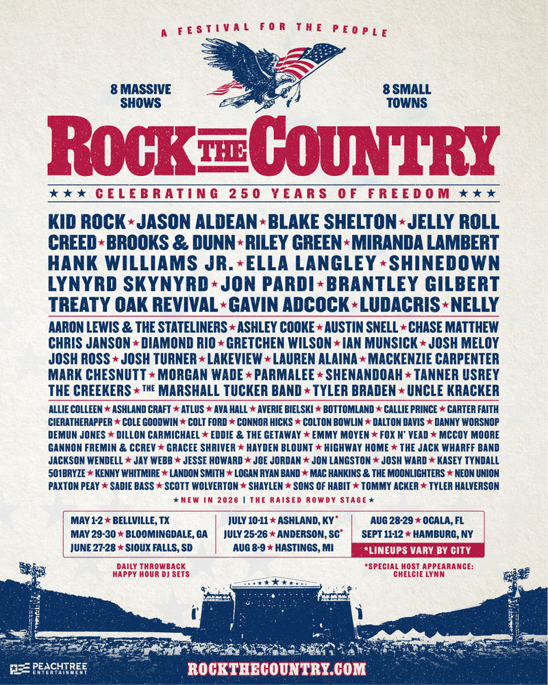 Rock the Country – Presale Happening this Friday!