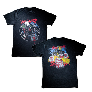 Live Undead 87 Stonewash Retro Tee