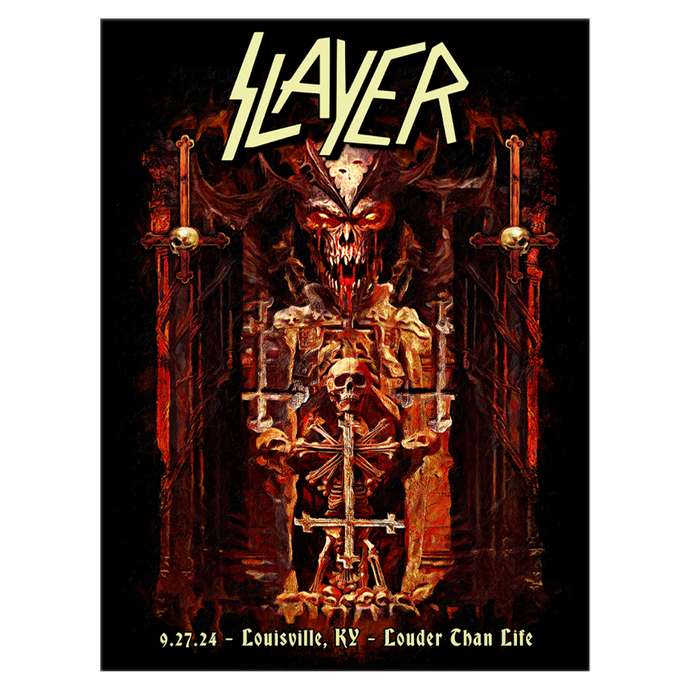 Commemorate Slayer‚Äôs appearance at Louder Than Life with this 18