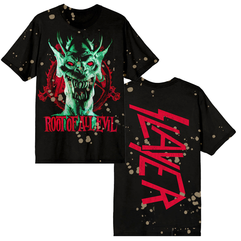 Root Of All Evil Splatter Tee
