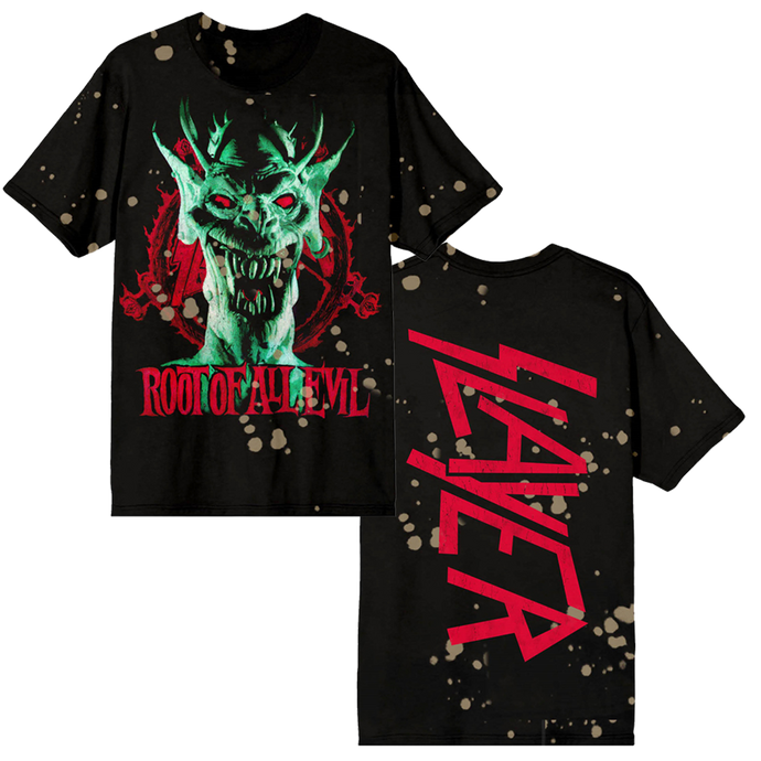 Root Of All Evil Splatter Tee