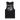 Official Slayer merchandise. A classic black cotton sleeveless tank top with raw edge armholes and a round crew neckline. Featuring the Slayer logo and Show No Mercy artwork.