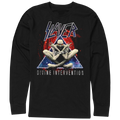 The Divine Triangle Demon Long Sleeve Tee was specially designed to celebrate the 30th anniversary of Slayer's legendary Divine Intervention album. he detailed demon triangle design stands boldly against the premium fabric, making it a perfect tribute to Slayer‚Äôs iconic album.
 
 Made from 100% combed ring-spun cotton