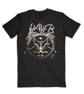 The Divine Intervention inspired artwork printed on a black tee offers a comfortable fit while keeping a durable edge, perfect for everyday wear or concerts. This tee is a must-have for true Slayer fans who want to wear their allegiance loud and proud.&nbsp;
