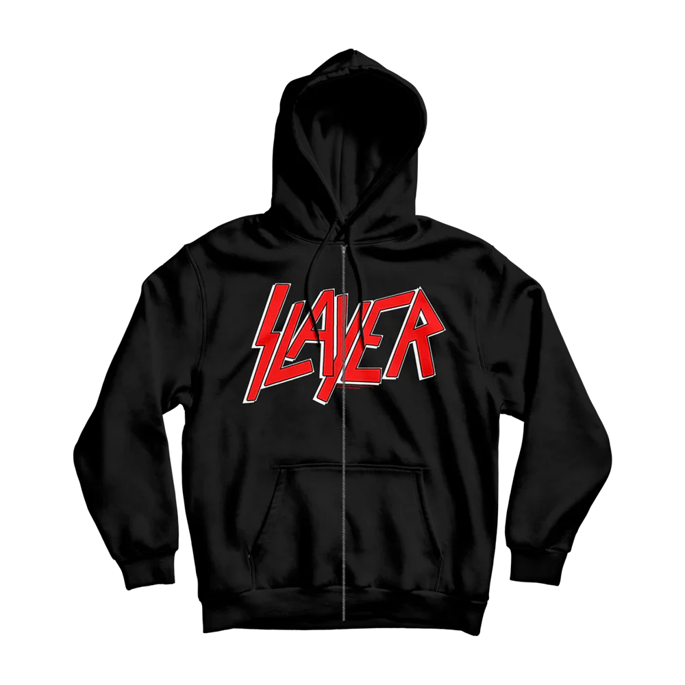 Classic Slayer Logo Zip Hoodie
