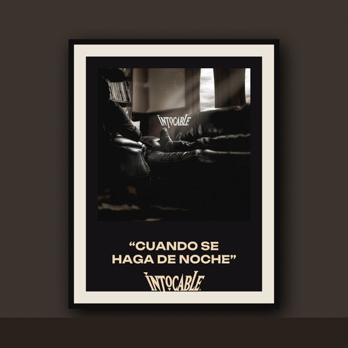 "Cuando Se Haga De Noche" Poster