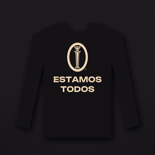 "Estamos Todos" Long Sleeve — Black