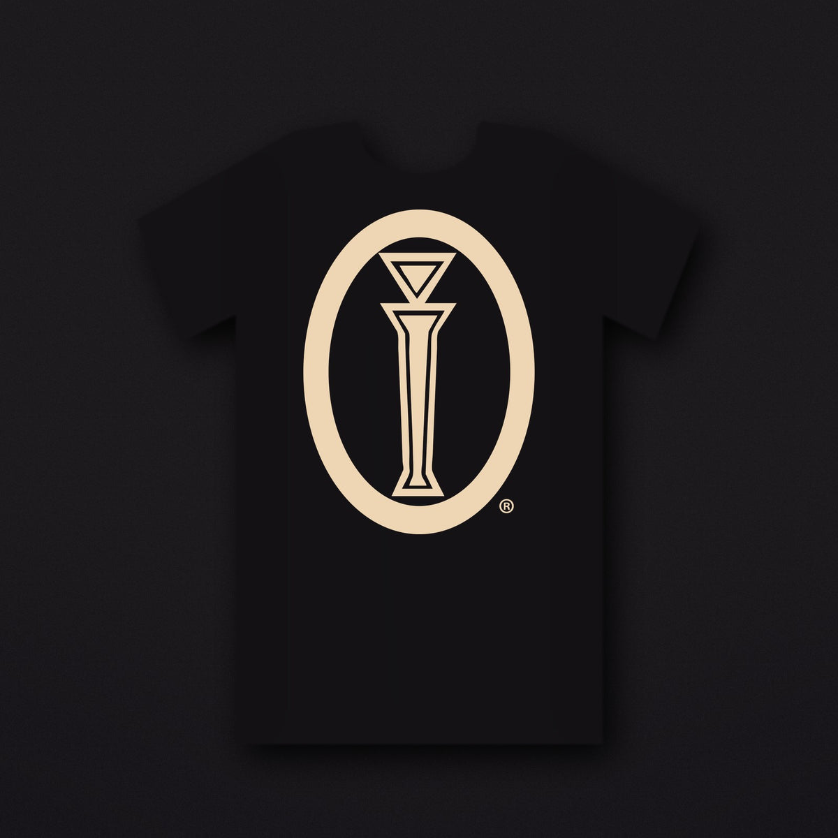 Intocable Logo Tee — Black