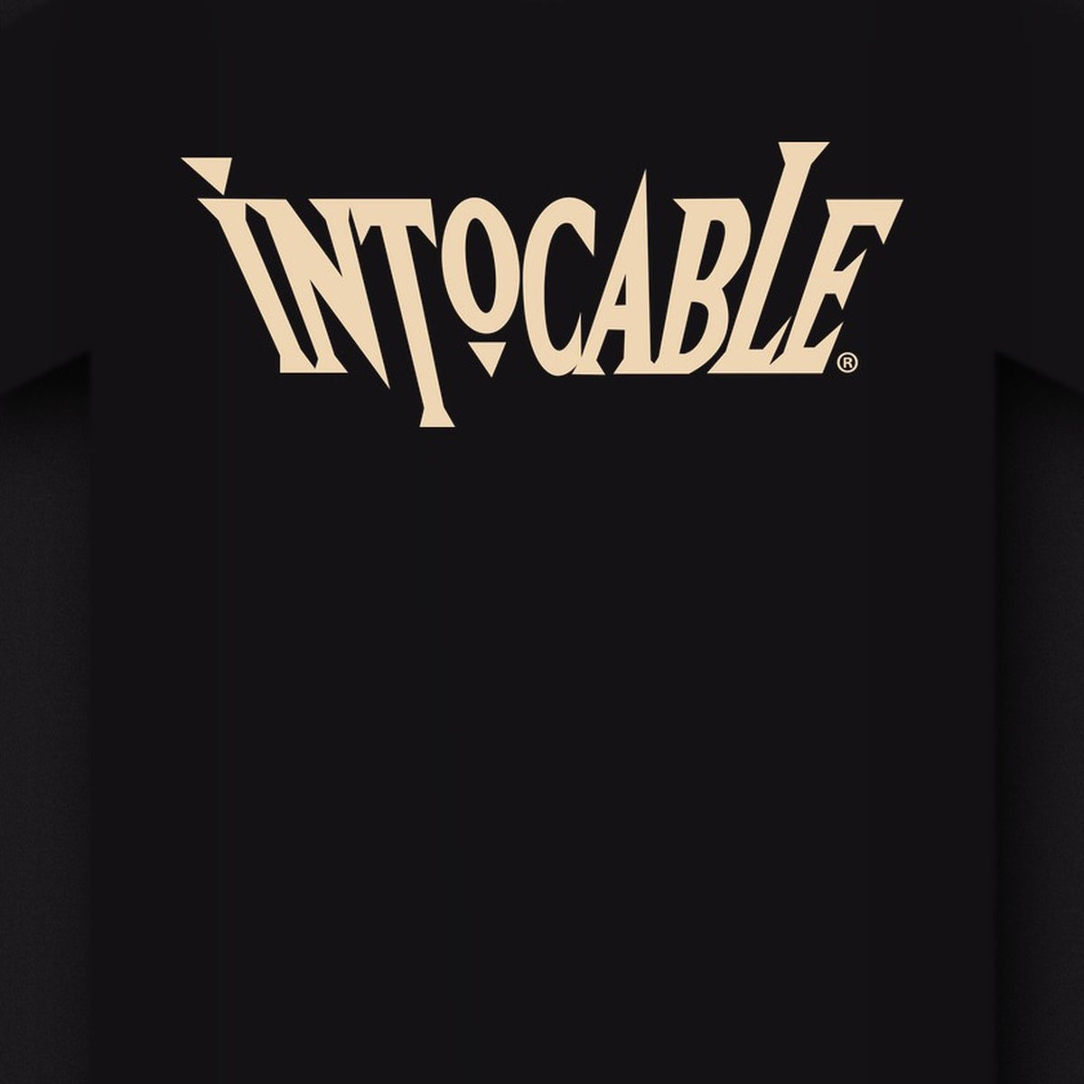 Intocable Logo Tee — Black
