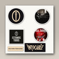 Intocable Sticker Pack