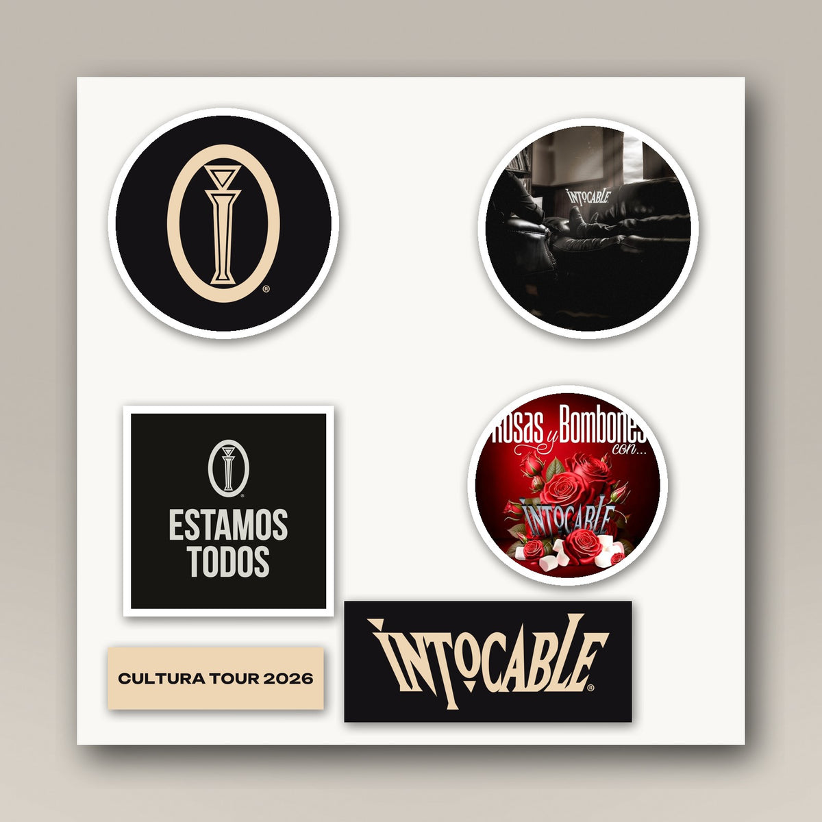 Intocable Sticker Pack