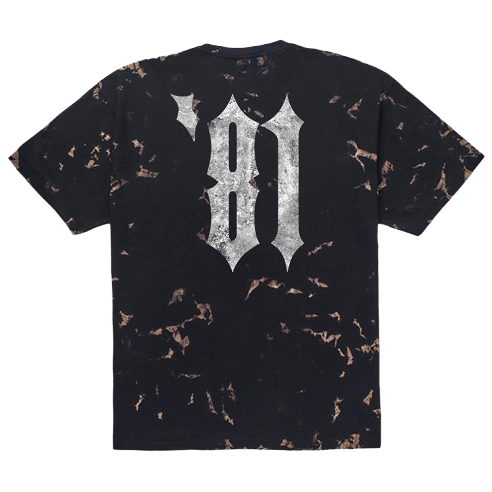 Slayer '81 Black Marble T-Shirt
