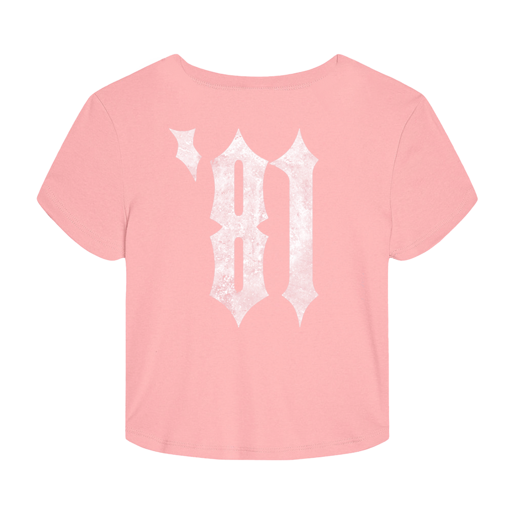 Slayer '81 Pink Baby Tee