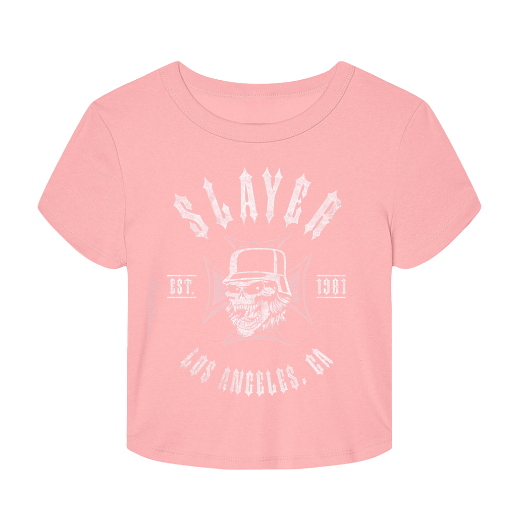 Slayer '81 Pink Baby Tee