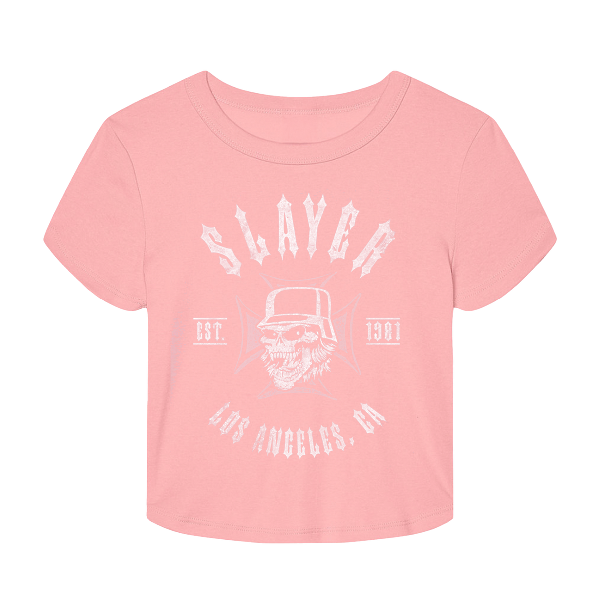 Slayer '81 Pink Baby Tee