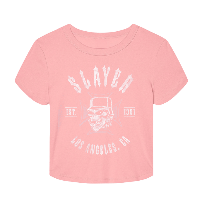 Slayer '81 Pink Baby Tee