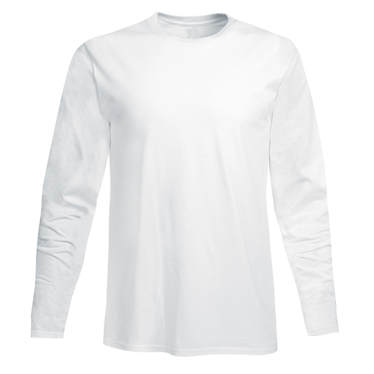 White Long Sleeve Tee